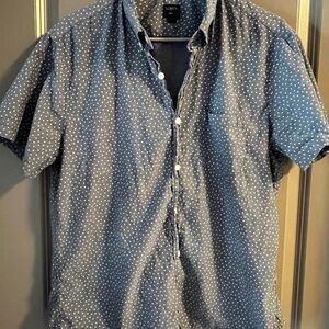 J. Crew cotton Button Down Tee